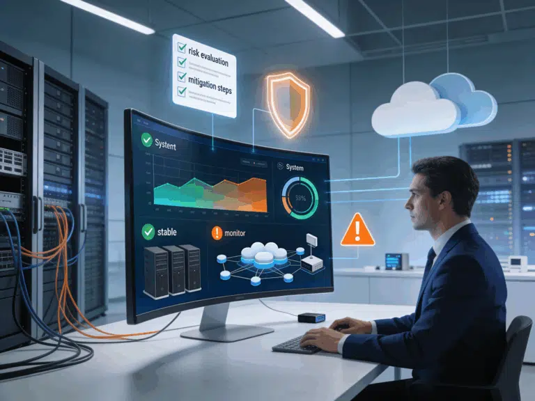 סקר סיכוני תשתיות מחשוב לחברות וארגונים