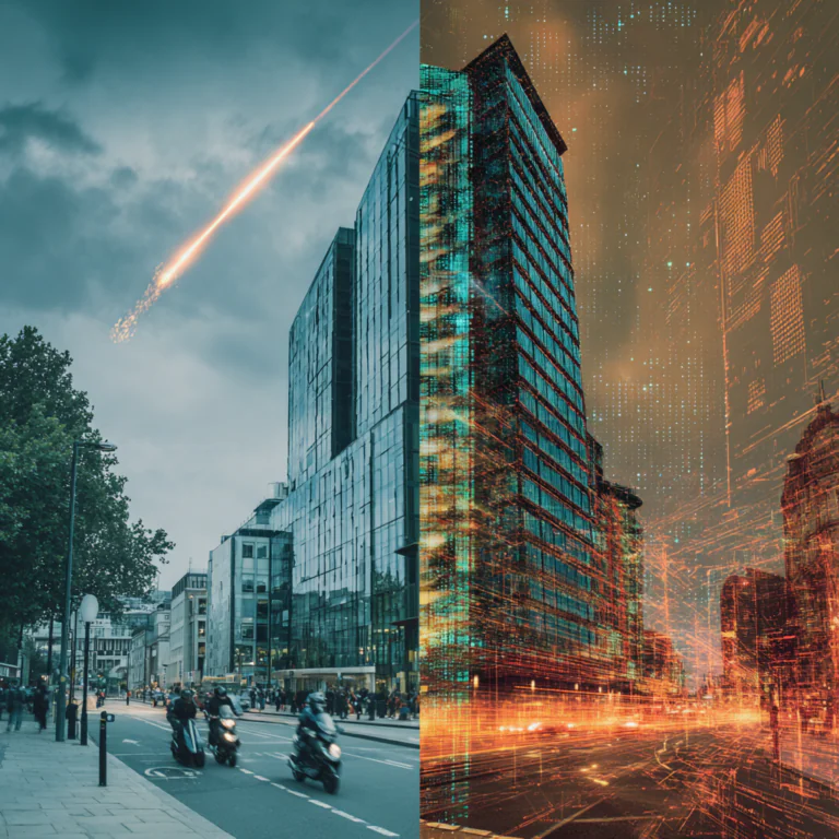 ערים חכמות הן יותר מקורקינטים ותאורת רחוב,טיל איראני שפגע בבניין רב קומות במרכז הארץ הוכיח בדיוק את זה